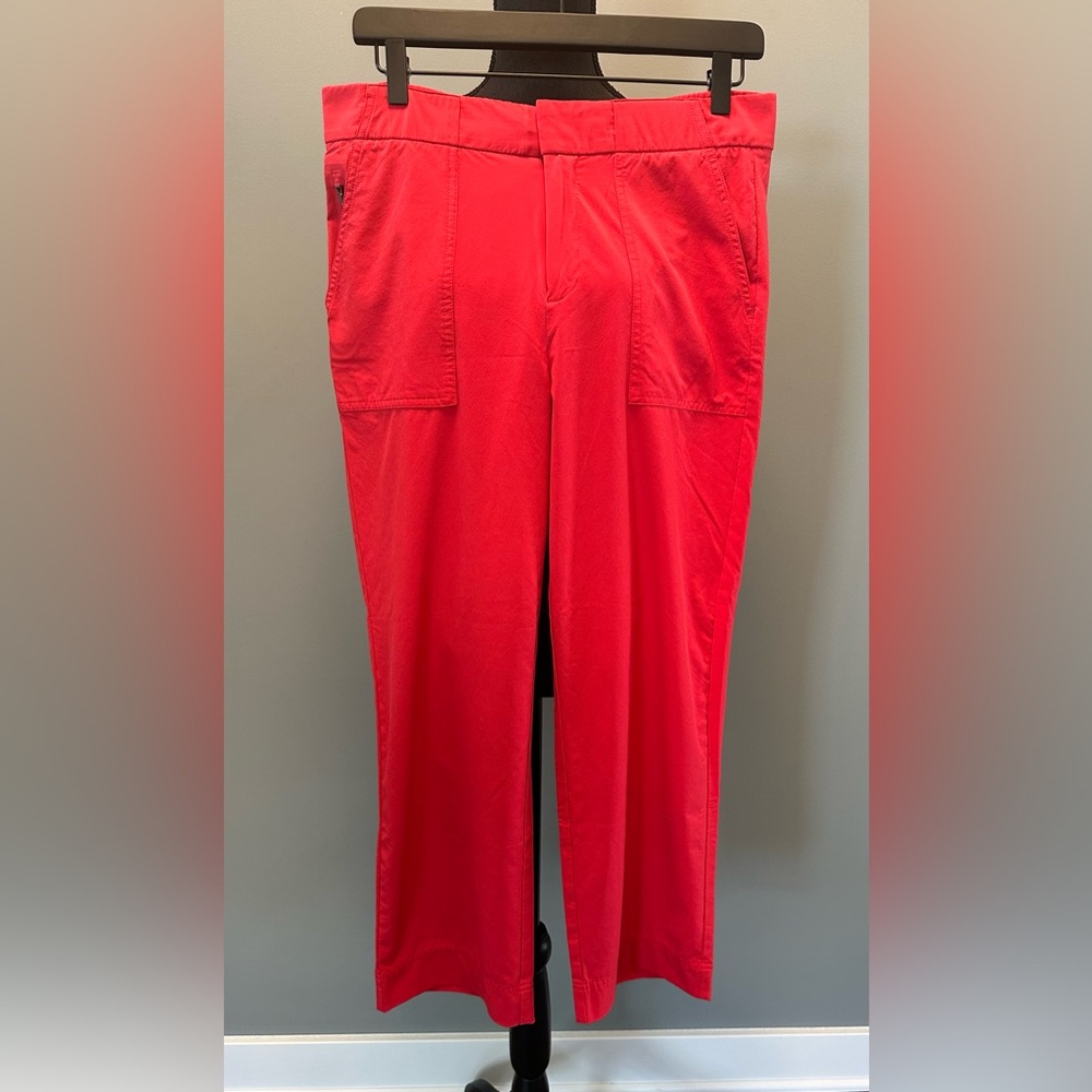 Athleta Tribeca Utility Crop Straight leg pants